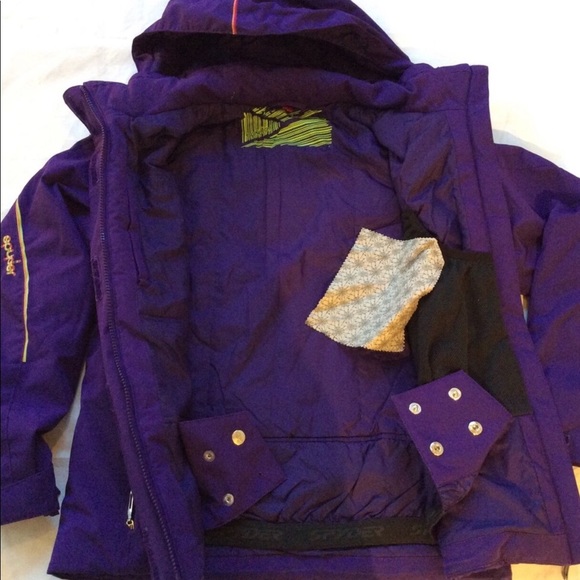 Spyder Jacket Cherokee Ski Pants 2-PC Bundle 10/12 - Picture 3 of 8